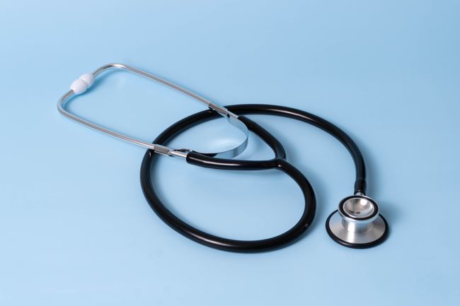 Stéthoscope et dossier médical